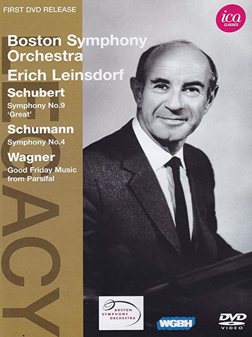 Erich Leinsdorf: Schubert/Schumann/Wagner (Boston Symp.Orch.) - DVD image 1