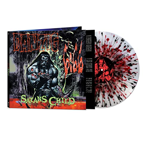 6:66: SATAN'S CHILD - RED/BLACK SPLATTER