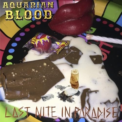 Aquarian Blood - Last Nite in Paradise - Vinyl Record 12 Album" image 1