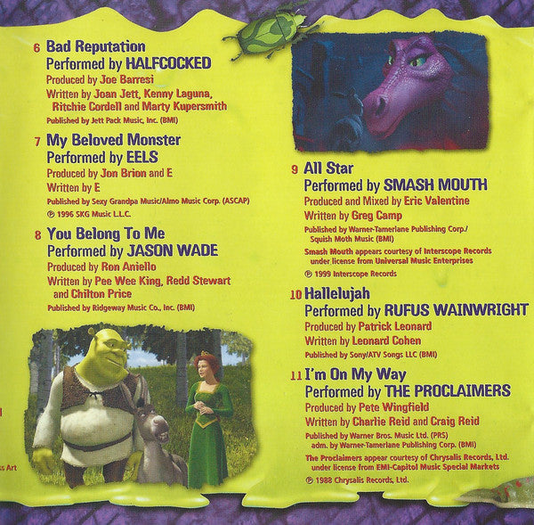 Various - Shrek - Music From The Original Motion Picture - CD image 3