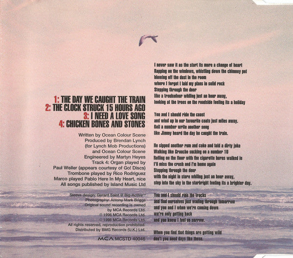 Ocean Colour Scene - Day We Caught The Train - Used CD image 4