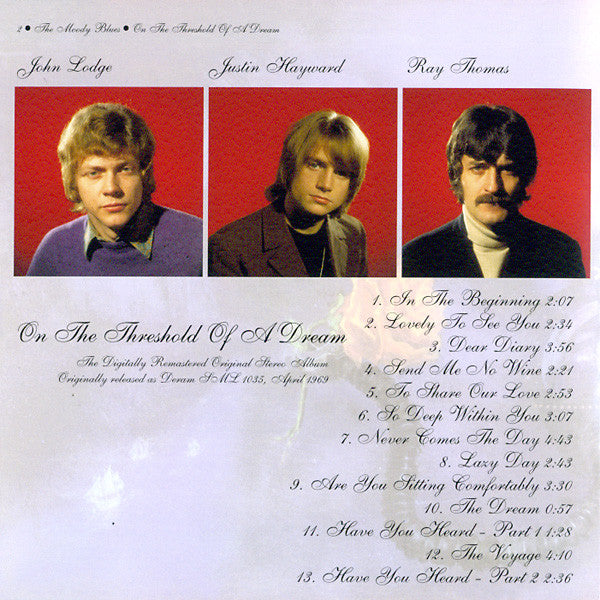Moody Blues - On The Threshold Of A Dream - CD image 6