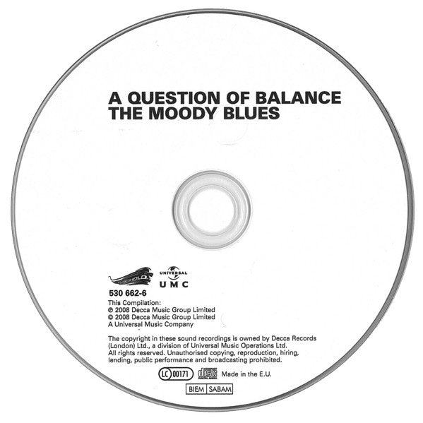 Moody Blues - A Question Of Balance - CD image 4