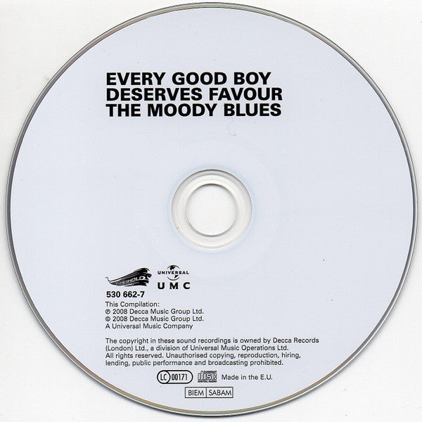 Moody Blues - Every Good Boy Deserves Favour - CD image 4
