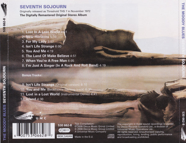 Moody Blues - Seventh Sojourn - CD image 3