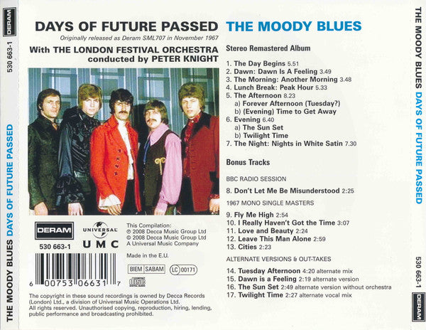 Moody Blues - Days Of Future Passed - CD image 3