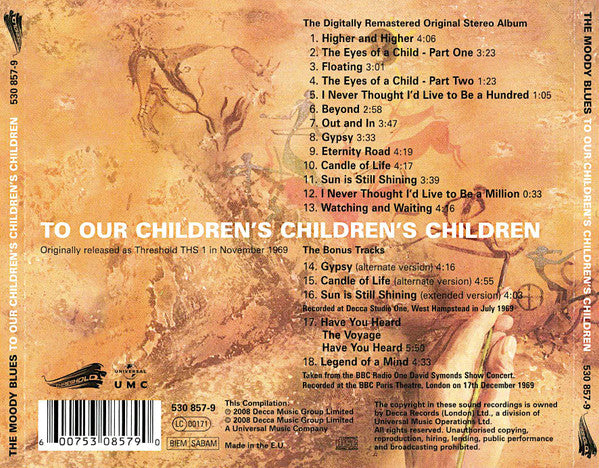 Moody Blues - To Our Children's Children's Children - CD image 3