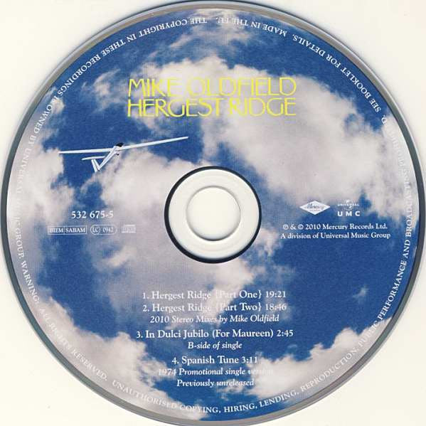Mike Oldfield - Hergest Ridge - CD image 4