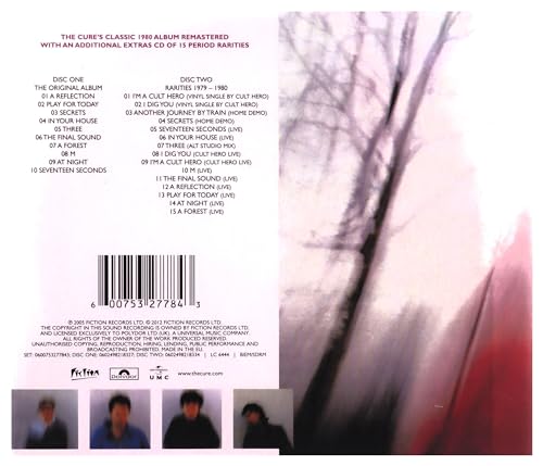 Cure - Seventeen Seconds - CD image 3