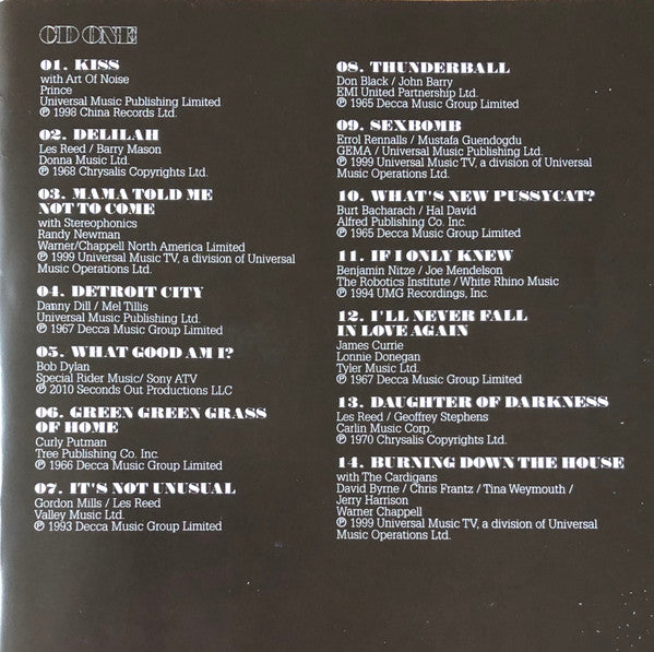 Tom Jones - Greatest Hits Rediscovered - CD image 3