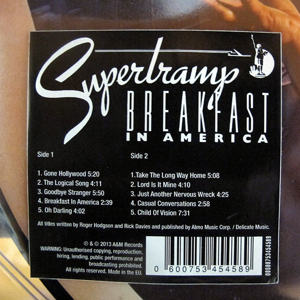 Supertramp - Breakfast In America - Vinyl Record image 4