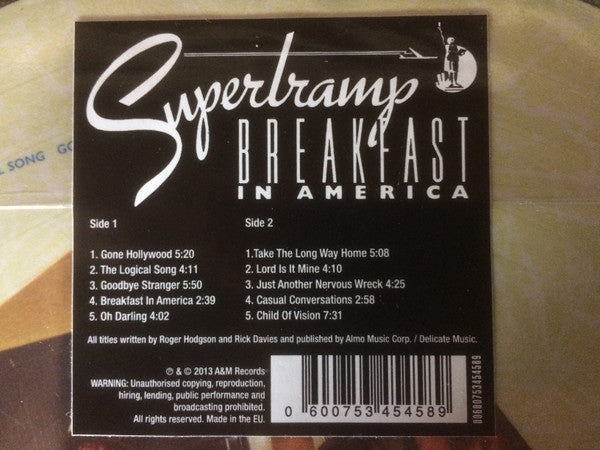 Supertramp - Breakfast In America - Vinyl Record image 5