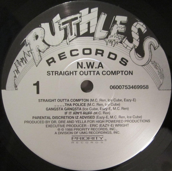 N.W.A. - Straight Outta Compton - Vinyl Record image 3
