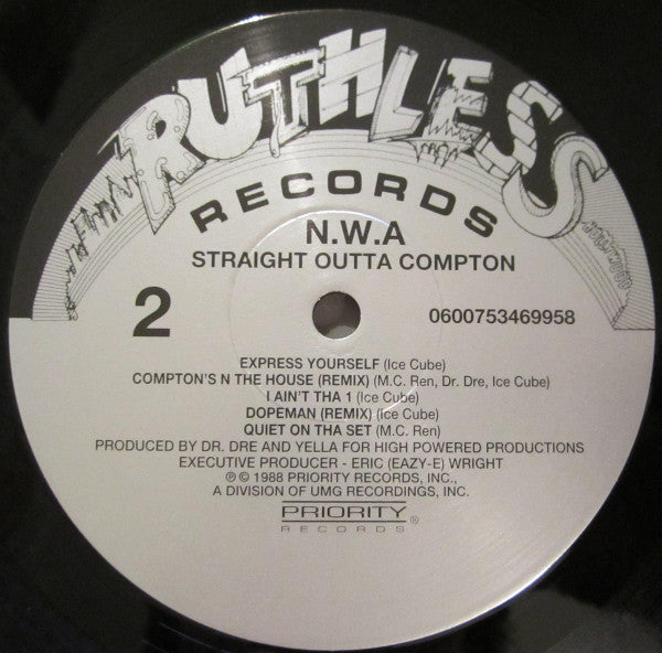 N.W.A. - Straight Outta Compton - Vinyl Record image 4