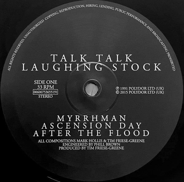 Talk Talk - Laughing Stock - Vinyl Record image 3