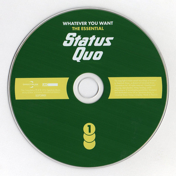 Status Quo - Whatever You Want, The Essential - CD image 3