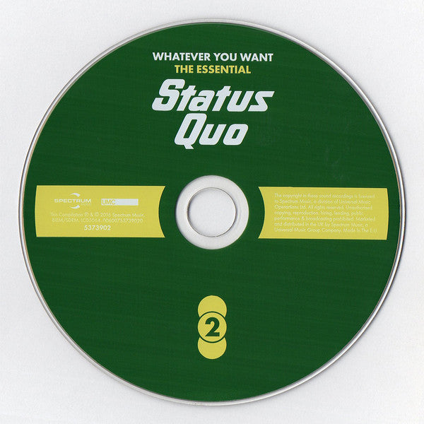 Status Quo - Whatever You Want, The Essential - CD image 4
