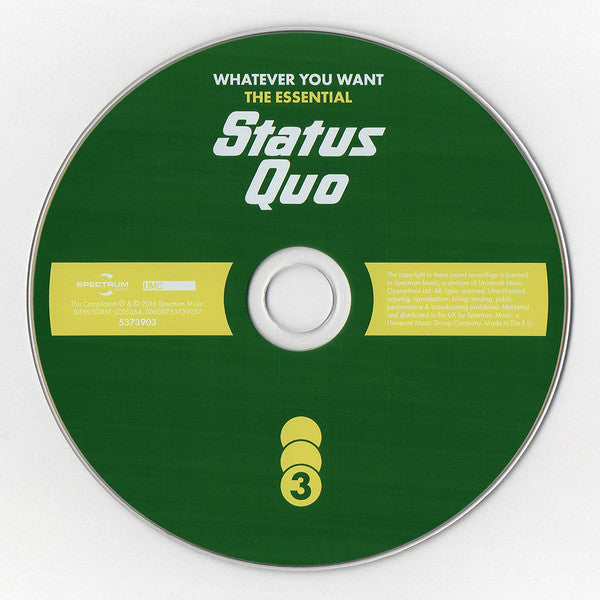 Status Quo - Whatever You Want, The Essential - CD image 5