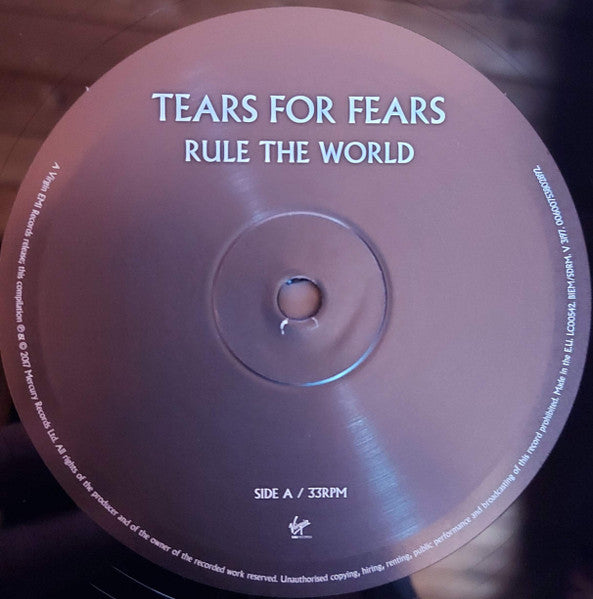 Tears For Fears - Rule The World - Vinyl Record image 6