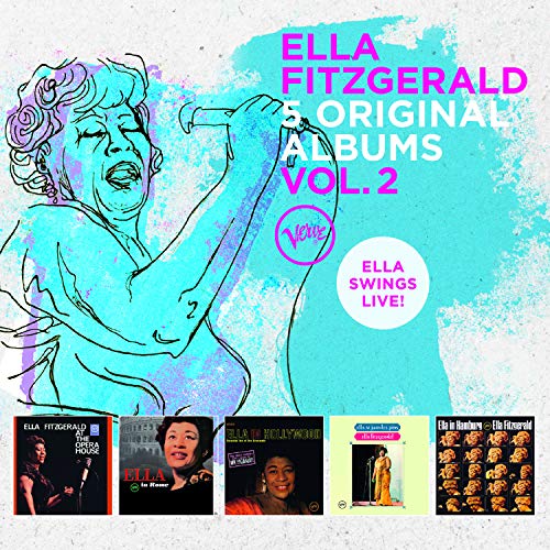 Ella Fitzgerald - 5 Original Albums - Vol. 2 (Ella Swings Live) - COMPA image 1