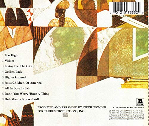 Stevie Wonder - Innervisions - CD image 2