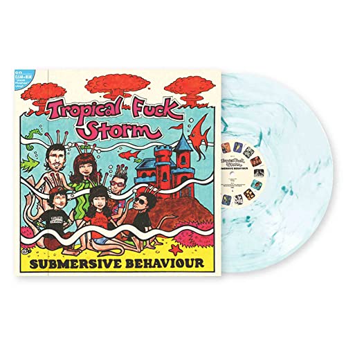 TROPICAL uck STORM - SUBMERSIVE BEHAVIOUR - CLEAR/AQUA BLUE SMOKE - image 1