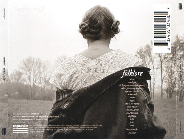 Taylor Swift - folklore - CD image 2
