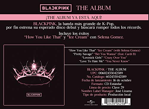 BLACKPINK - ALBUM - COMPACT DISC image 3