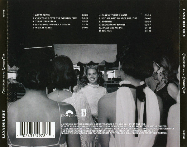 Lana Del Rey - Chemtrails Over The Country Club - COMPACT DISC image 3