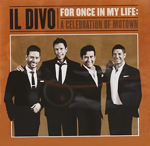 IL DIVO - FOR ONCE IN MY LIFE: A CELEBRATION OF MOTOWN - CD image 1