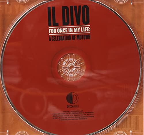 IL DIVO - FOR ONCE IN MY LIFE: A CELEBRATION OF MOTOWN - CD image 2