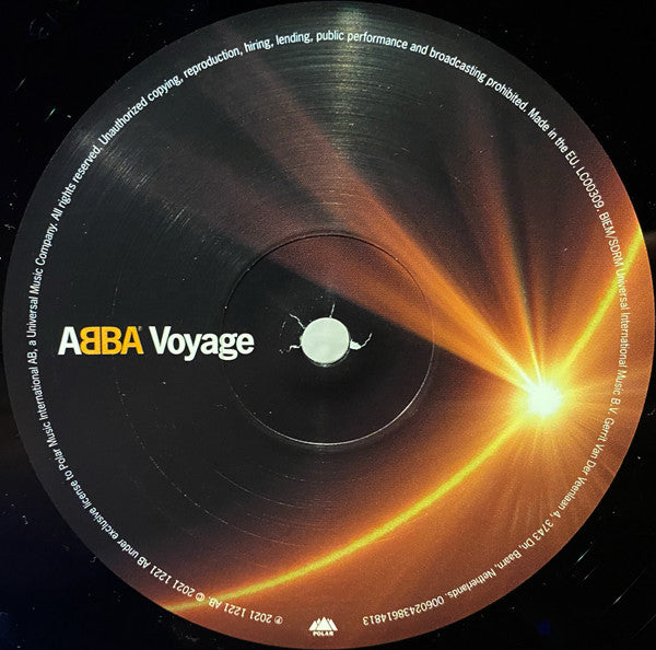 ABBA - Voyage - Vinyl Record 12 INCH RECORD image 2