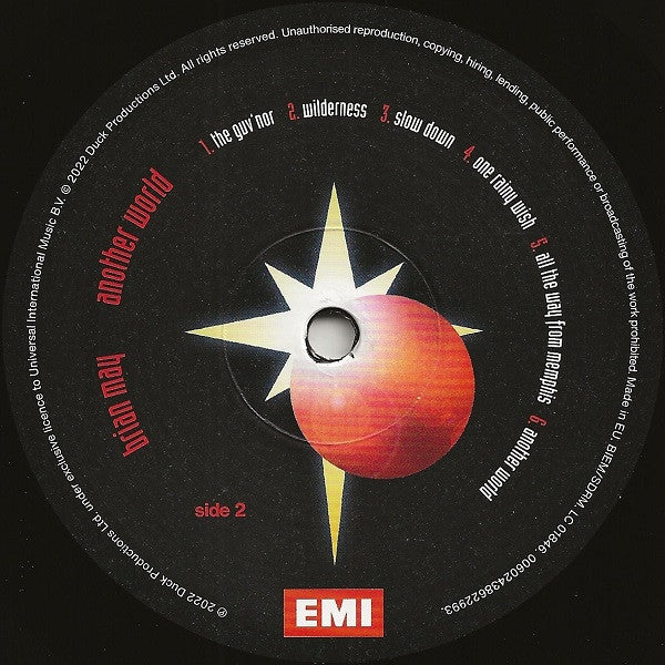 MAY - ANOTHER WORLD - Vinyl Record 12 INCH RECORD image 4