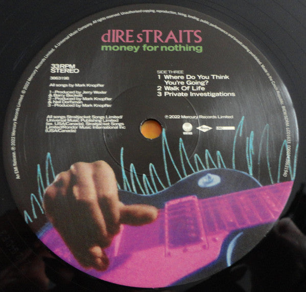 Dire Straits - Money For Nothing - Vinyl Record L.P. SET image 6