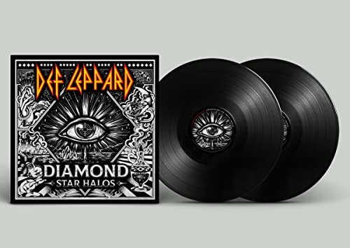DEF LEPPARD - DIAMOND STAR HALOS - Vinyl Record L.P. SET image 2