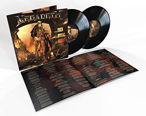 MEGADETH - SICK THE DYING AND THE DEAD - Vinyl Record L.P. SET image 2