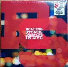 ROLLING STONES - LICKED LIVE IN NYC - Vinyl Record L.P. SET image 1