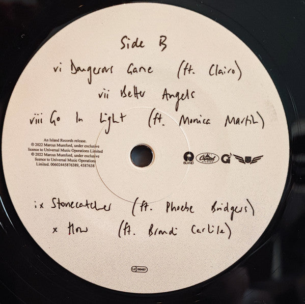 Marcus Mumford - (Self-titled) - Vinyl Record 12" Album image 2