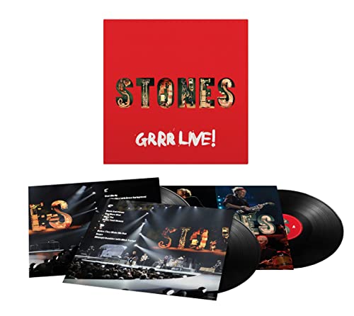 ROLLING STONES - GRRR LIVE! - Vinyl Record L.P. SET image 2
