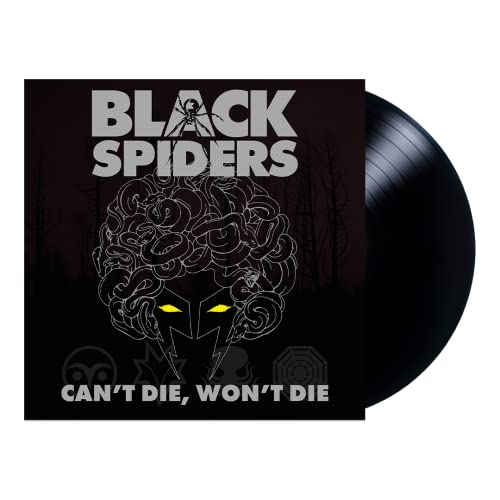 BLACK SPIDERS - CAN'T DIE, WON'T DIE - Vinyl Record 12" RECORD image 1