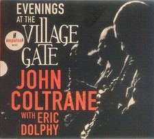 JOHN COLTRANE - - EVENINGS AT THE VILLAGE GATE:  WITH ERIC DOLPHY 2LP image 1