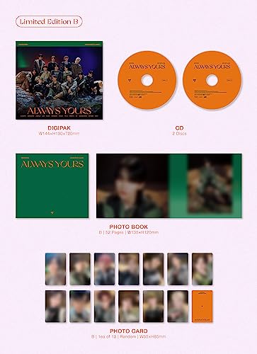 SEVENTEEN - JAPAN BEST ALBUM [ALWAYS YOURS] [Limited Edition B] - 1CD image 1