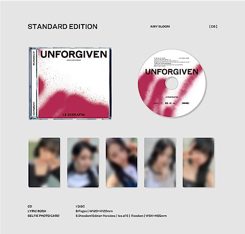 LE SSERAFIM - UNFORGIVEN [Standard Edition (Limited Press)] - CD maxisi image 1