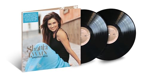 Shania Twain - Greatest Hits (Black 2LP) - Vinyl Record 2LP image 1