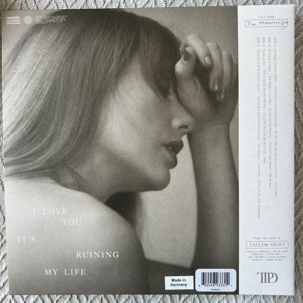 Taylor Swift - Tortured Poets Department - 2Ghosted White image 4