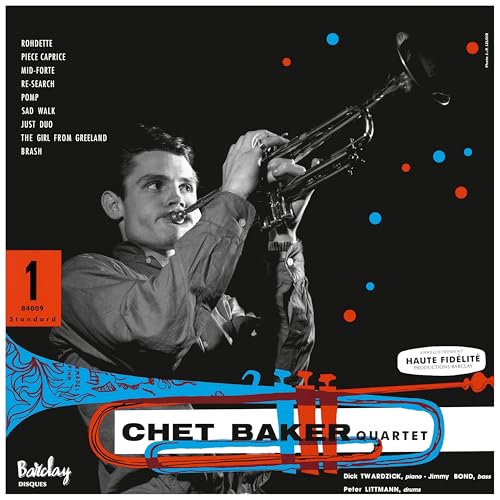Chet Baker Quartet - Chet Baker in Paris Vol 1 - Vinyl Record 1LP image 2