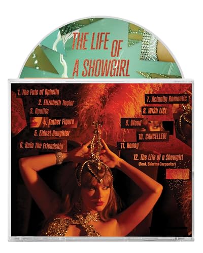 TAYLOR SWIFT - LIFE OF A SHOWGIRL - CD image 2