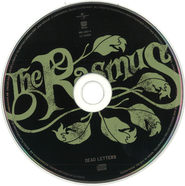Rasmus - Dead Letters - Used CD image 3