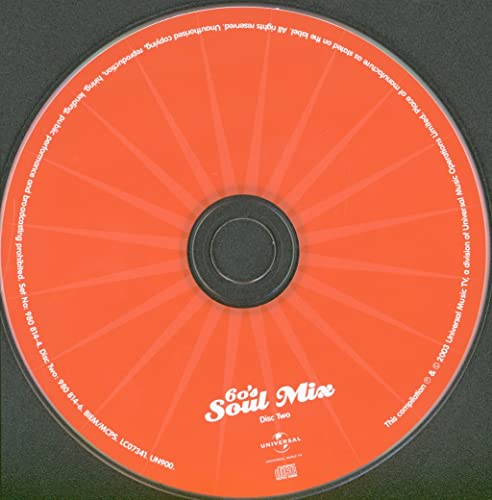 VARIOUS - 60S SOUL MIX VOL.1 - Used CD image 4