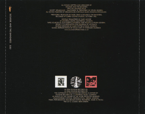 Siouxsie & The Bansh - Juju - CD image 6